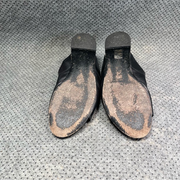 Charles David Black Leather Slip On Shoes Size 6.5 Women’s - Picture 7 of 8